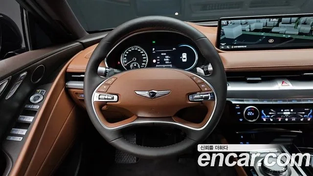 Genesis G80 (RG3) 2023 Черный из Кореи, фото 4