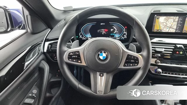 BMW 5 Series (G30) 2020 Синий из Кореи, фото 4