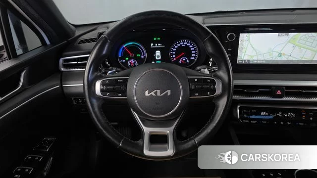 Kia K5 Hybrid 3rd Generation 2022 Белый из Кореи, фото 4