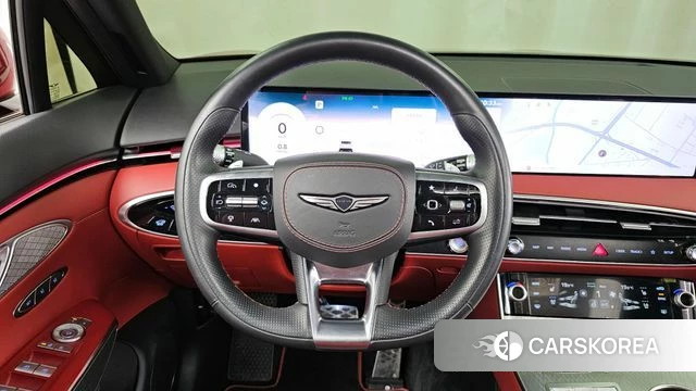 Genesis GV70 2024 Красный из Кореи, фото 4