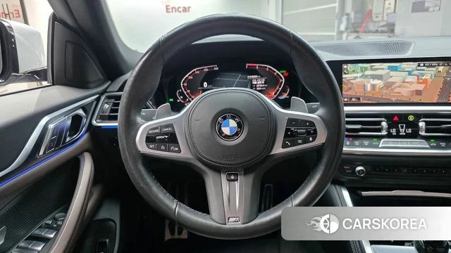 BMW 4 Series (G22) 2022 Небесно-голубой из Кореи, фото 4