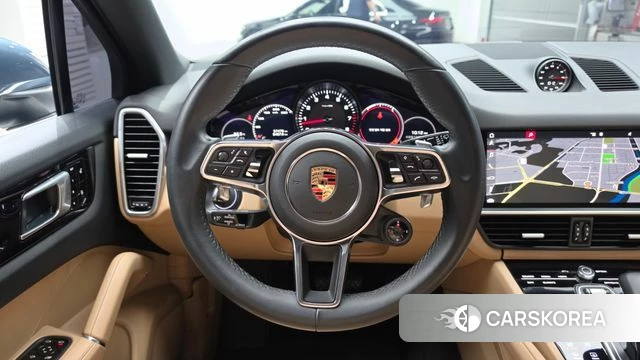 Porsche Cayenne (PO536) 2019 Синий из Кореи, фото 4