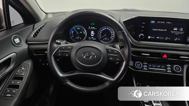 Hyundai Sonata Hybrid (DN8) 2023 Черный из Кореи, фото 4