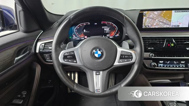 BMW 5 Series (G30) 2019 Синий из Кореи, фото 4