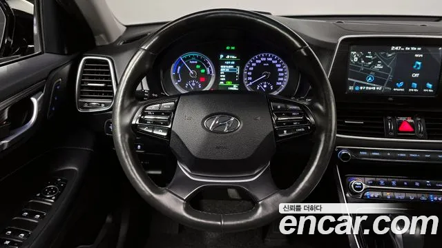 Hyundai Grandeur IG Hybrid 2018 Черный из Кореи, фото 4