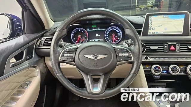 Genesis G70 2018 Синий из Кореи, фото 4