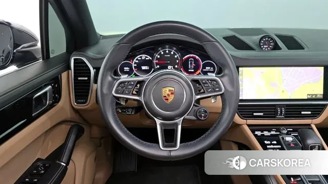 Porsche Cayenne (PO536) 2019 Синий из Кореи, фото 4