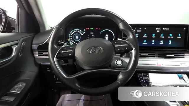 Hyundai The New Grandeur IG Hybrid 2021 Черный из Кореи, фото 4
