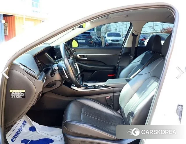 Hyundai Sonata (DN8) 2019 Белый из Кореи, фото 4