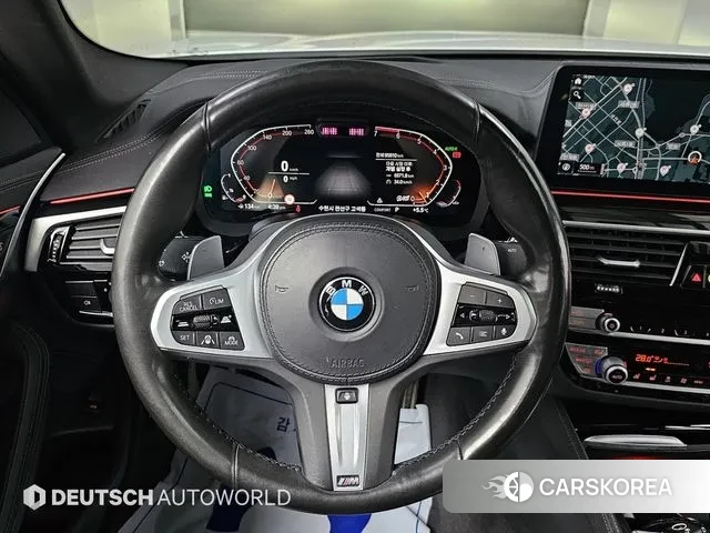 BMW 5 Series (G30) 2020 Белый из Кореи, фото 4