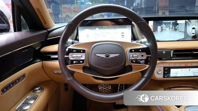 Genesis G90 (RS4) 2023 Черный из Кореи, фото 4