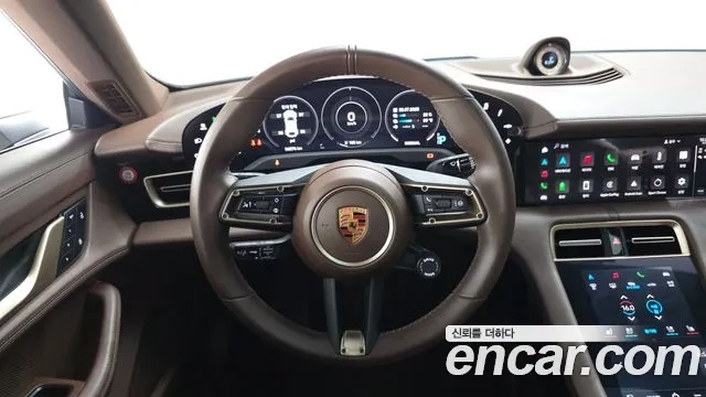 Porsche Taycan 2022 Серебристо-серый из Кореи, фото 4