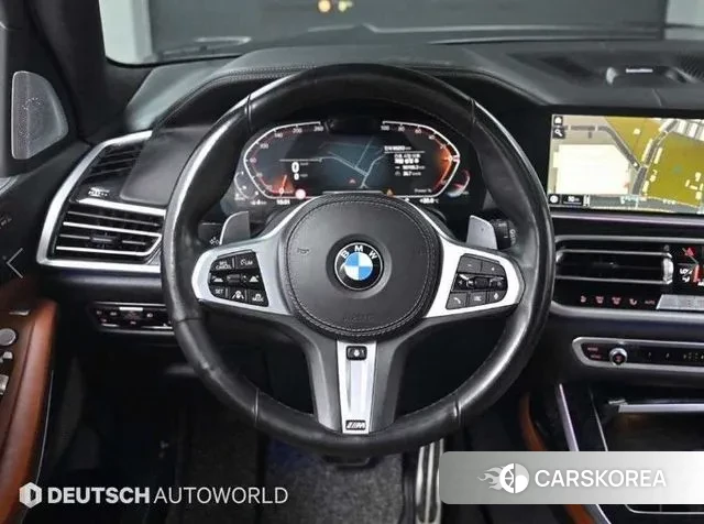 BMW X7 (G07) 2021 Черный из Кореи, фото 4