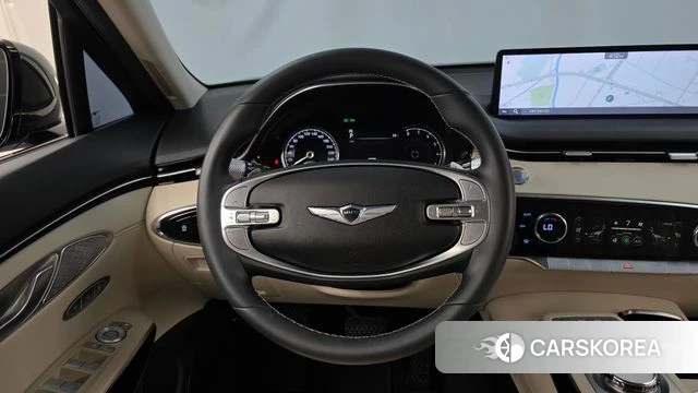 Genesis GV70 2021 Темно-зеленый из Кореи, фото 4