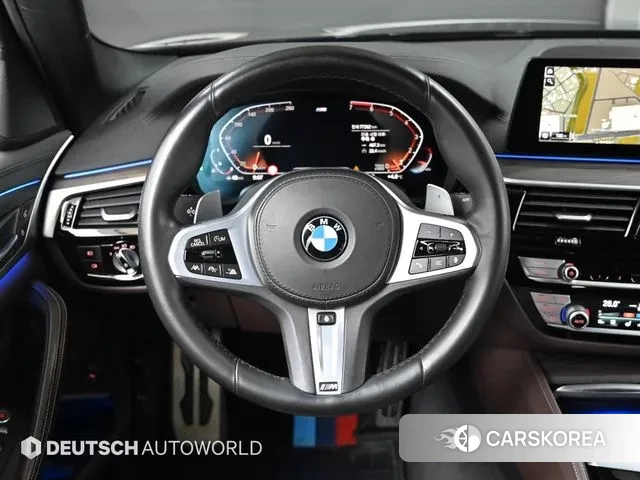 BMW 5 Series (G30) 2020 Черный из Кореи, фото 4