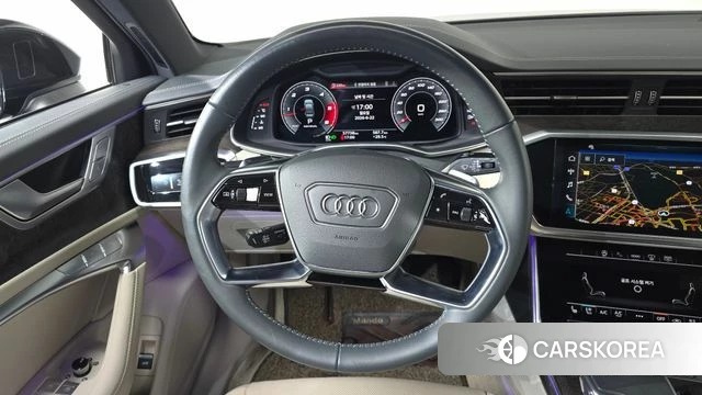 Audi A6 (C8) 2021 Черный из Кореи, фото 4