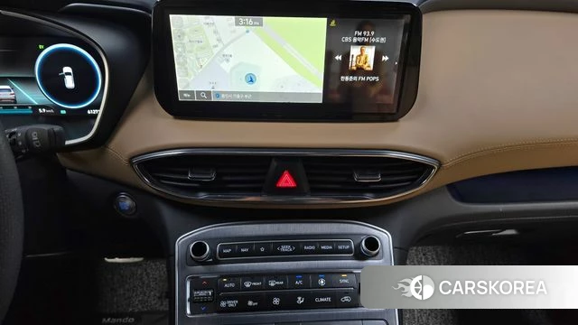 Hyundai The New Santa Fe 2023 Белый из Кореи, фото 4