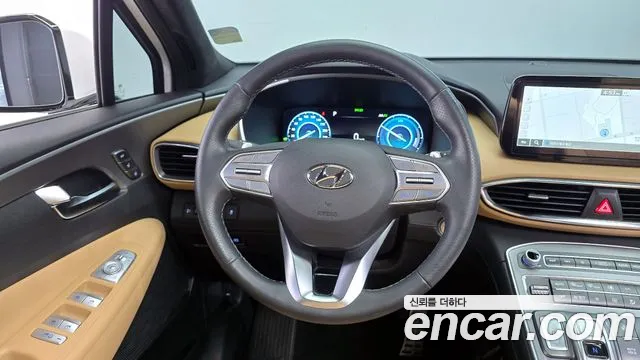 Hyundai The New Santa Fe 2023 Белый из Кореи, фото 4