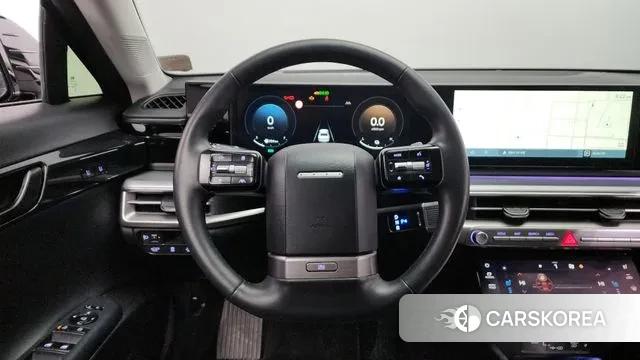 Hyundai Grandeur Hybrid (GN7) 2023 Черный из Кореи, фото 4