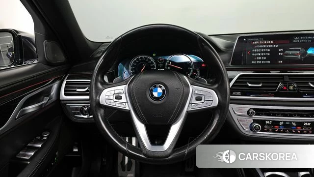 BMW 7 Series (G11) 2018 Синий из Кореи, фото 4