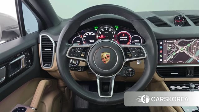 Porsche Cayenne (PO536) 2023 Серебристо-серый из Кореи, фото 4