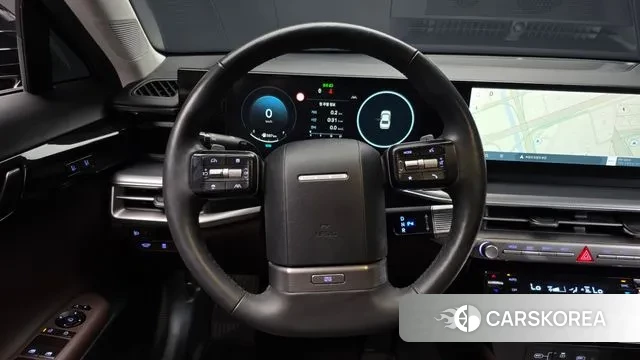 Hyundai Grandeur Hybrid (GN7) 2023 Черный из Кореи, фото 4