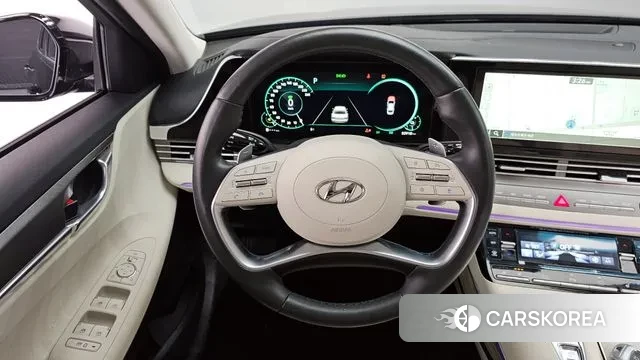 Hyundai The New Grandeur IG Hybrid 2021 Черный из Кореи, фото 4