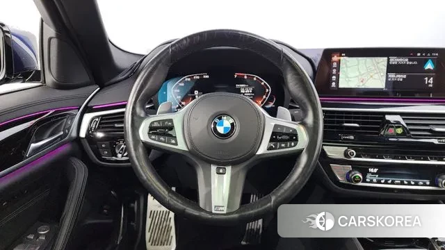 BMW 5 Series (G30) 2020 Синий из Кореи, фото 4