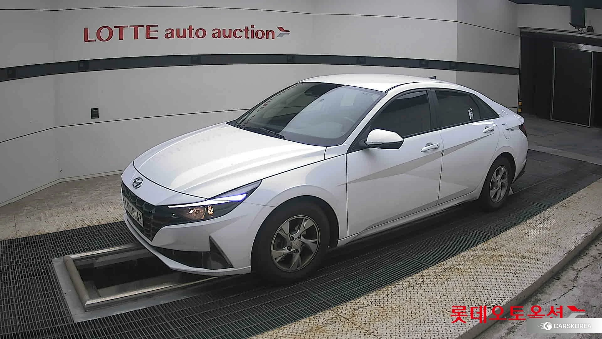 Hyundai Avante 2021 Polar White из Кореи, фото 4