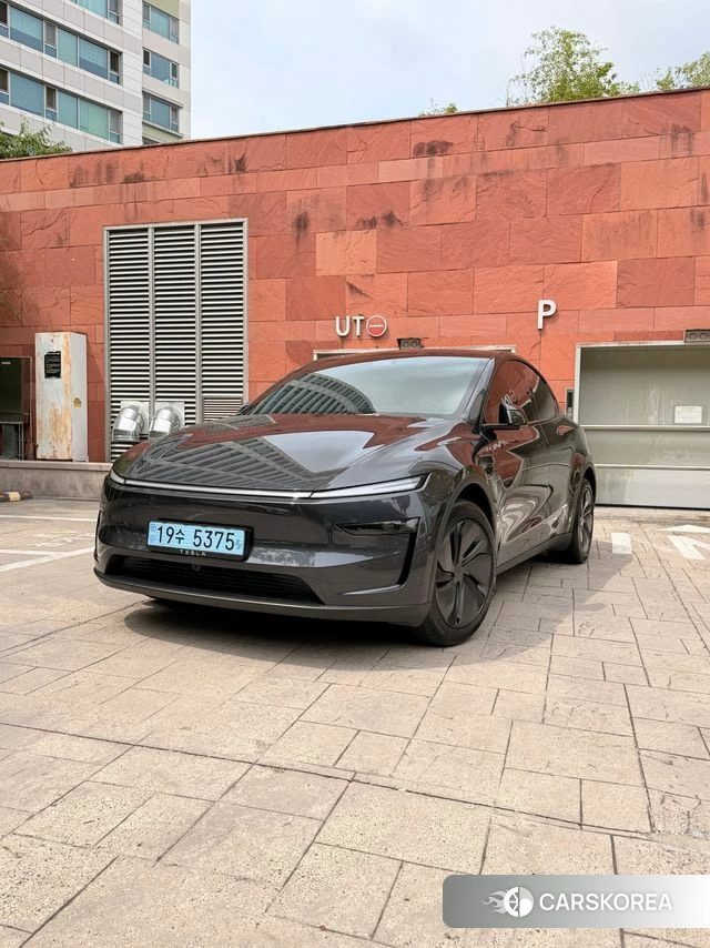 Tesla Model Y 2025 Серый из Кореи, фото 4