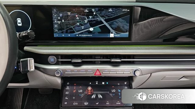 Hyundai Grandeur Hybrid (GN7) 2023 Небесно-голубой из Кореи, фото 4