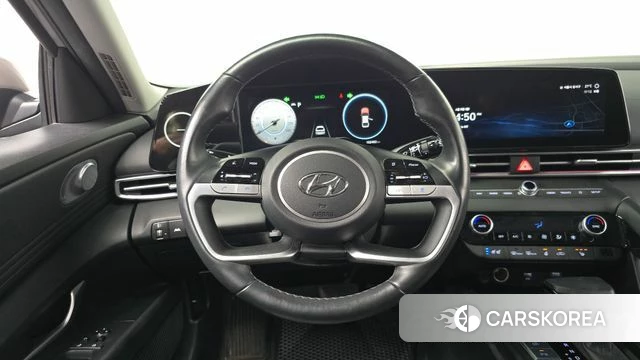 Hyundai Avante (CN7) 2021 Серебристо-серый из Кореи, фото 4