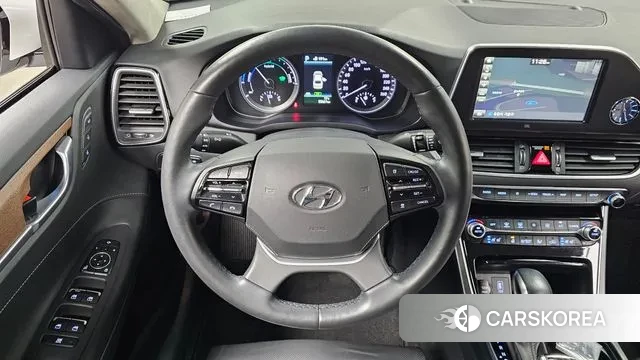 Hyundai Grandeur IG Hybrid 2019 Белый из Кореи, фото 4
