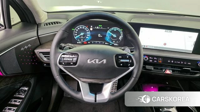 Kia K8 Hybrid 2023 Черный из Кореи, фото 4