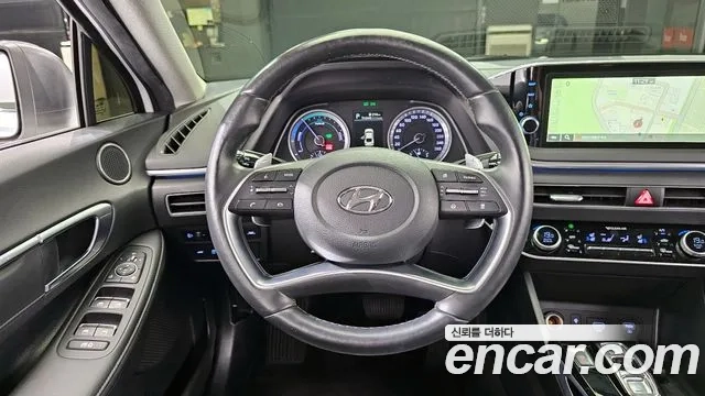 Hyundai Sonata Hybrid (DN8) 2021 Белый из Кореи, фото 4