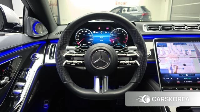 Mercedes-Benz S-Class W223 2022 Серебристо-серый из Кореи, фото 4
