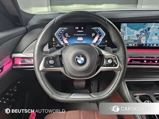 BMW 7 Series (G70) 2023 Белый из Кореи, фото 4