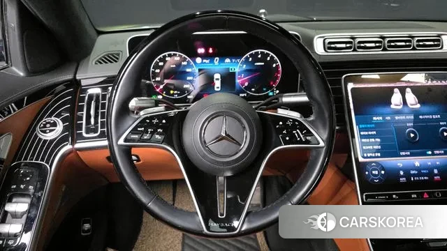 Mercedes-Benz S-Class W223 2021 Серебряный двухцветный из Кореи, фото 4