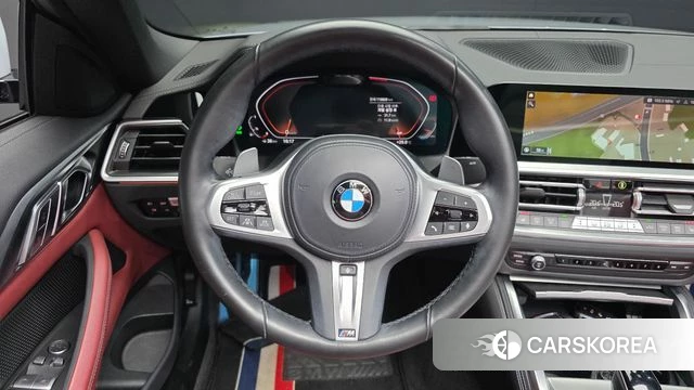 BMW 4 Series (G22) 2022 Серебристо-серый из Кореи, фото 4