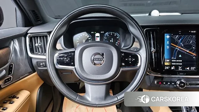 Volvo S90 2021 Серый из Кореи, фото 4