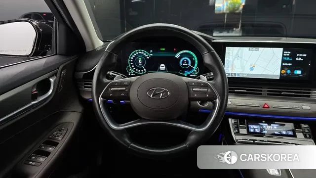 Hyundai The New Grandeur IG Hybrid 2020 Черный из Кореи, фото 4