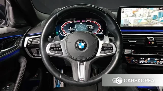 BMW 5 Series (G30) 2022 Черный из Кореи, фото 4