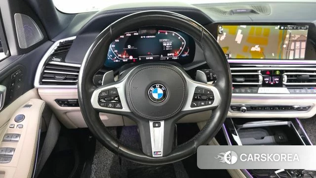 BMW X7 (G07) 2021 Черный из Кореи, фото 4