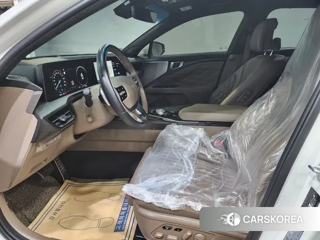 Kia K8 Hybrid 2023 Белый из Кореи, фото 4