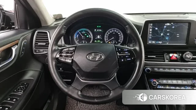 Hyundai Grandeur IG Hybrid 2019 Черный из Кореи, фото 4