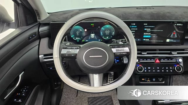 Hyundai The New Tucson Hybrid (NX4) 2024 Белый из Кореи, фото 4