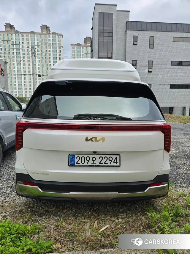 Kia The New Carnival 4th Generation 2024 Белый из Кореи, фото 4