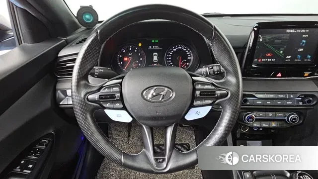 Hyundai Veloster (JS) 2018 Небесно-голубой из Кореи, фото 4