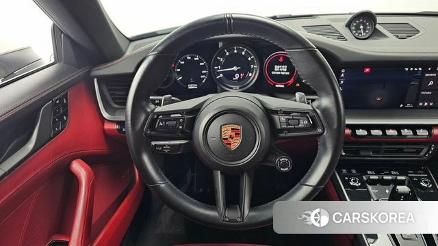 Porsche 911(992) 2020 Серебристо-серый из Кореи, фото 4