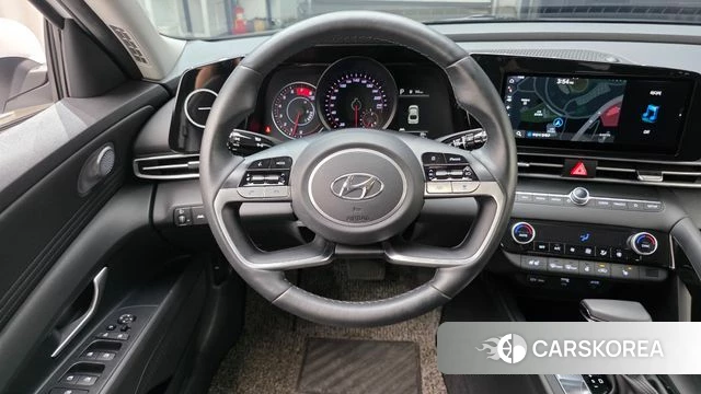 Hyundai Avante (CN7) 2021 Белый из Кореи, фото 4